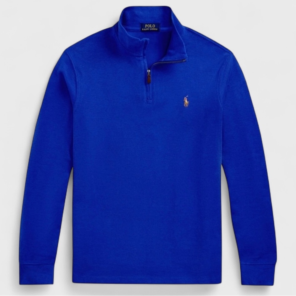 Polo Ralph Lauren Estate-Rib Quarter Zip Pullover. Men’s Size Large